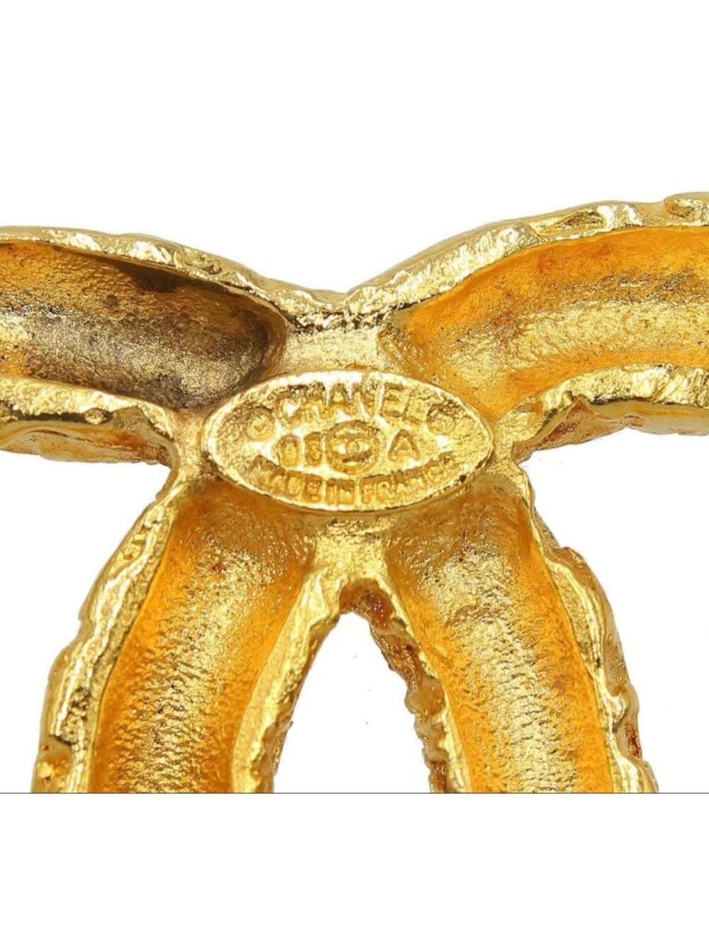 Chanel CC Logo Fringe Brooch - Picture 6 of 7